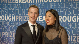 Zakladateľ siete Facebook Mark Zuckerberg a jeho partnerka Priscilla Chan.