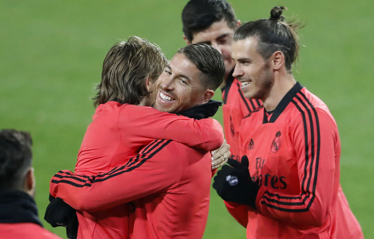 Hviezdy Realu Gareth Bale, Sergio Ramos a Luka...