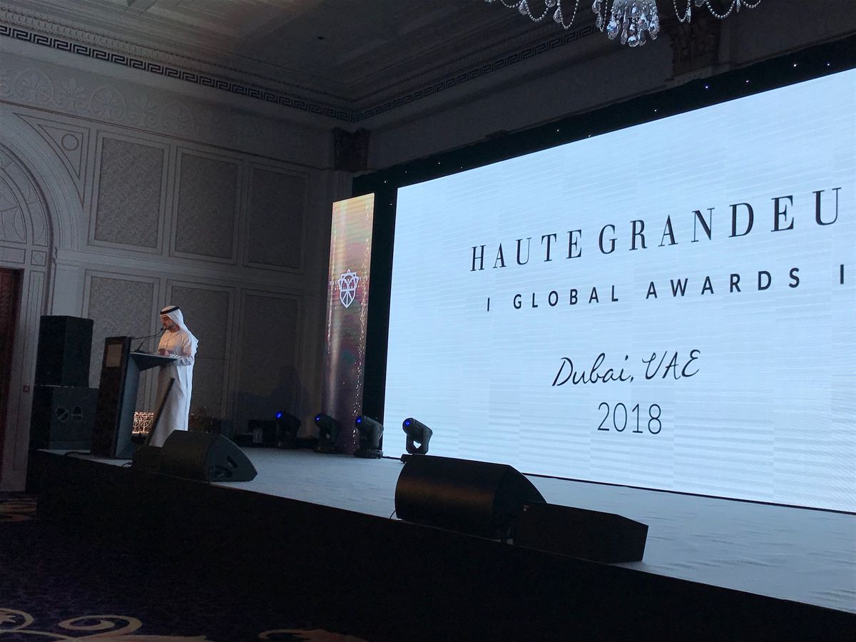 Vyhlasovanie cien Haute Grandier 2018 v...