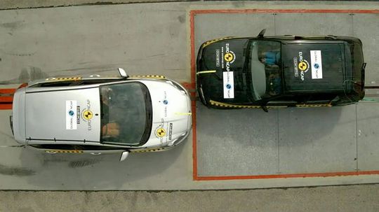 Global NCAP - Ford Fiesta 1998 vs. 2018 crash