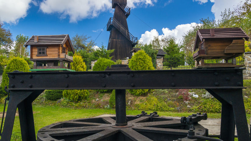 Ropný skanzen.