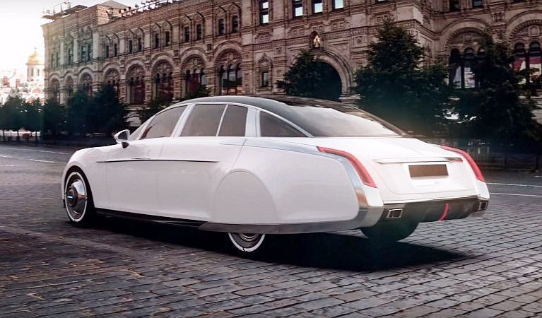 Aj horizontálne zadné svetlá evokujú pôvodný ZIM.