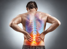 osteoporóza, bolesť chrbta, chrbát, muž