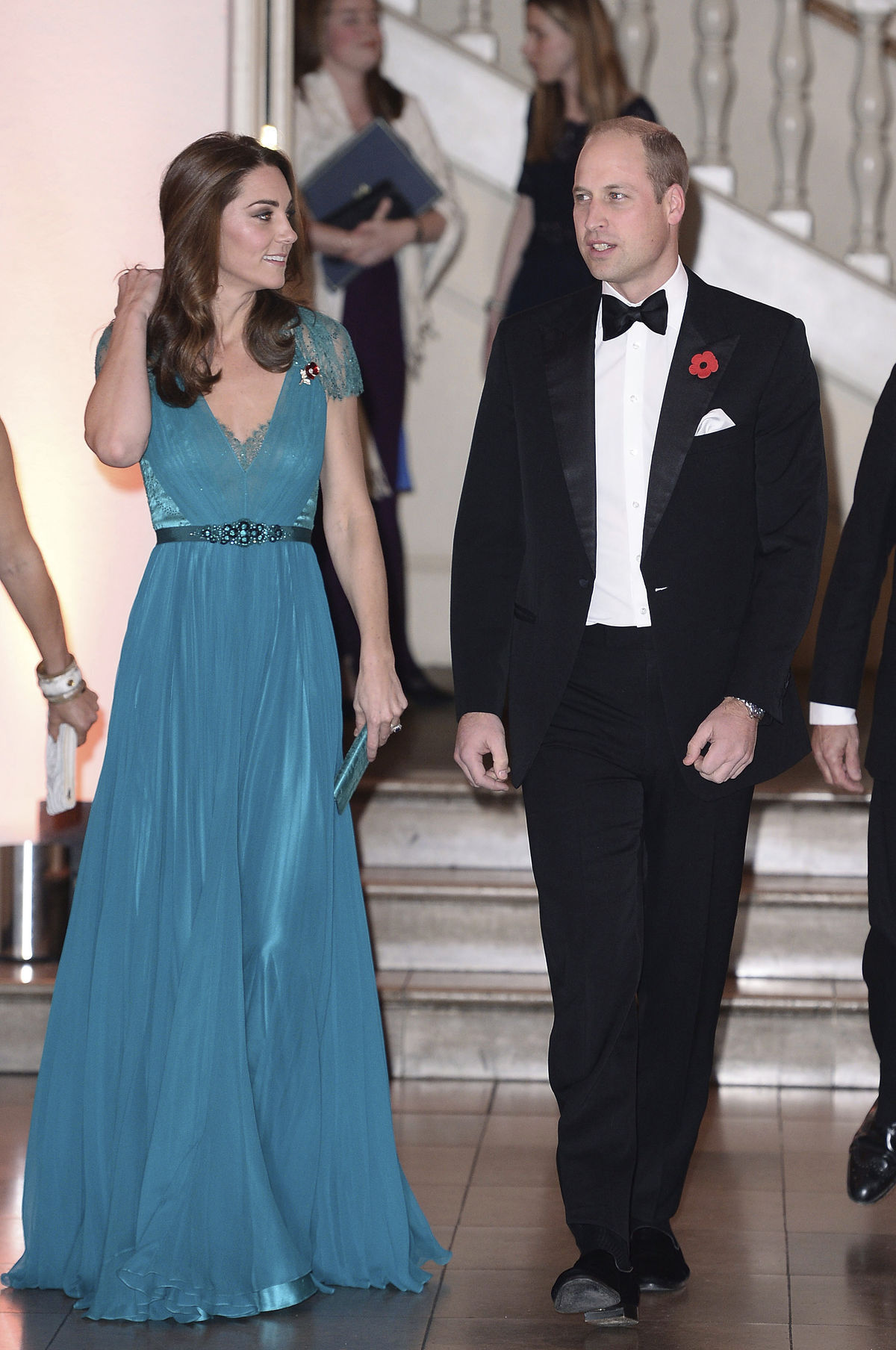 Princ William a vojvodkyňa Kate v šatách Jenny...