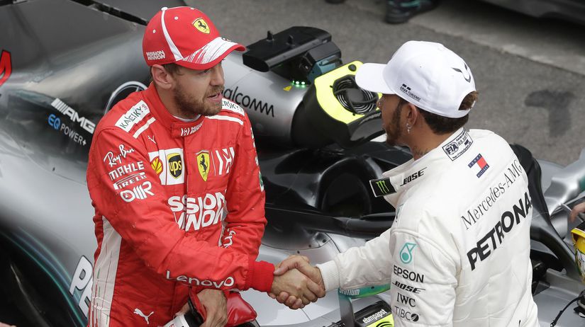 Sebastian Vettel, Lewis Hamilton