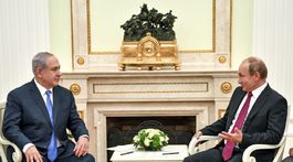  Netanjahu musí čakať na rokovanie s Putinom