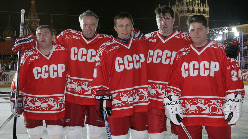 Vladimir Krutov, Vjačeslav Fetisov, Igor...