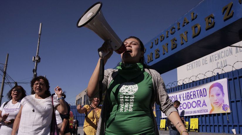 San Salvador, protest, ženy