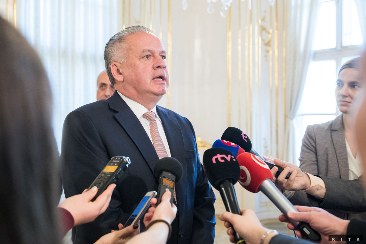Prezident SR Andrej Kiska.