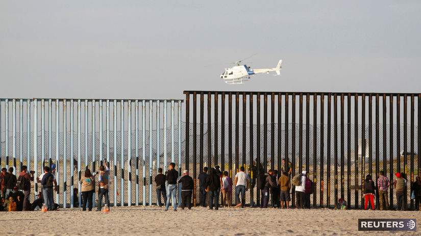 Migranti, karavána, USA, mexiko, tijuana, hranice