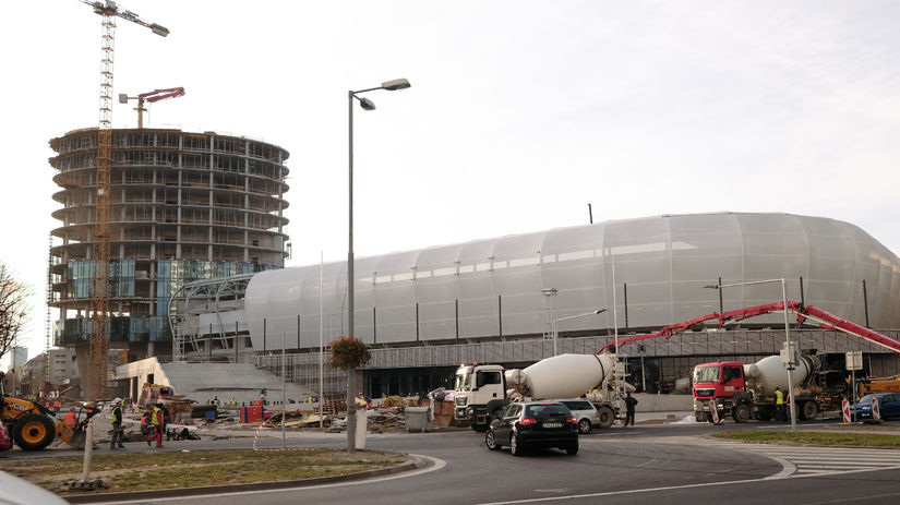 Národný futbalový štadión 14. novembra 2018.