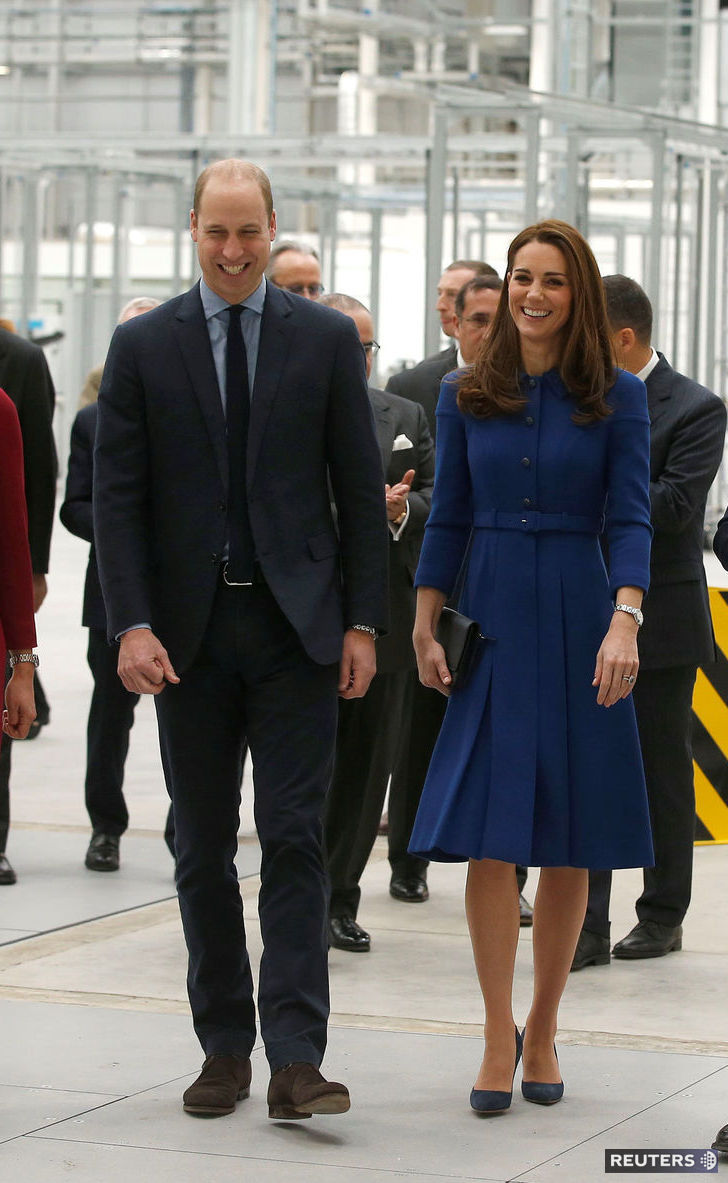 Princ William a vojvodkyňa Kate na návšteve...