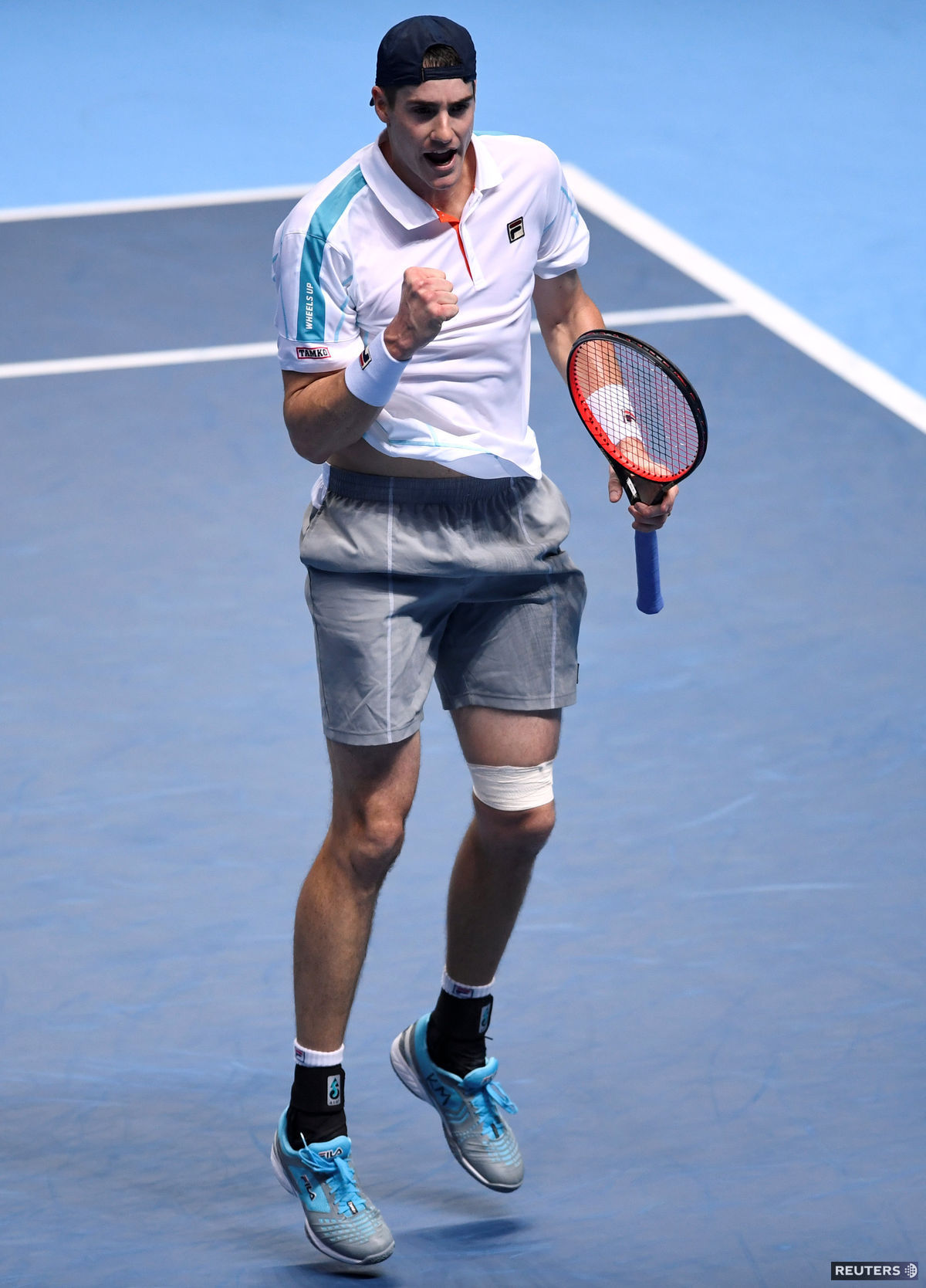 John Isner na Turnaji majstrov v Londýne.