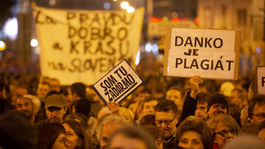 PROTEST: Za sluné Slovensko v Bratislave