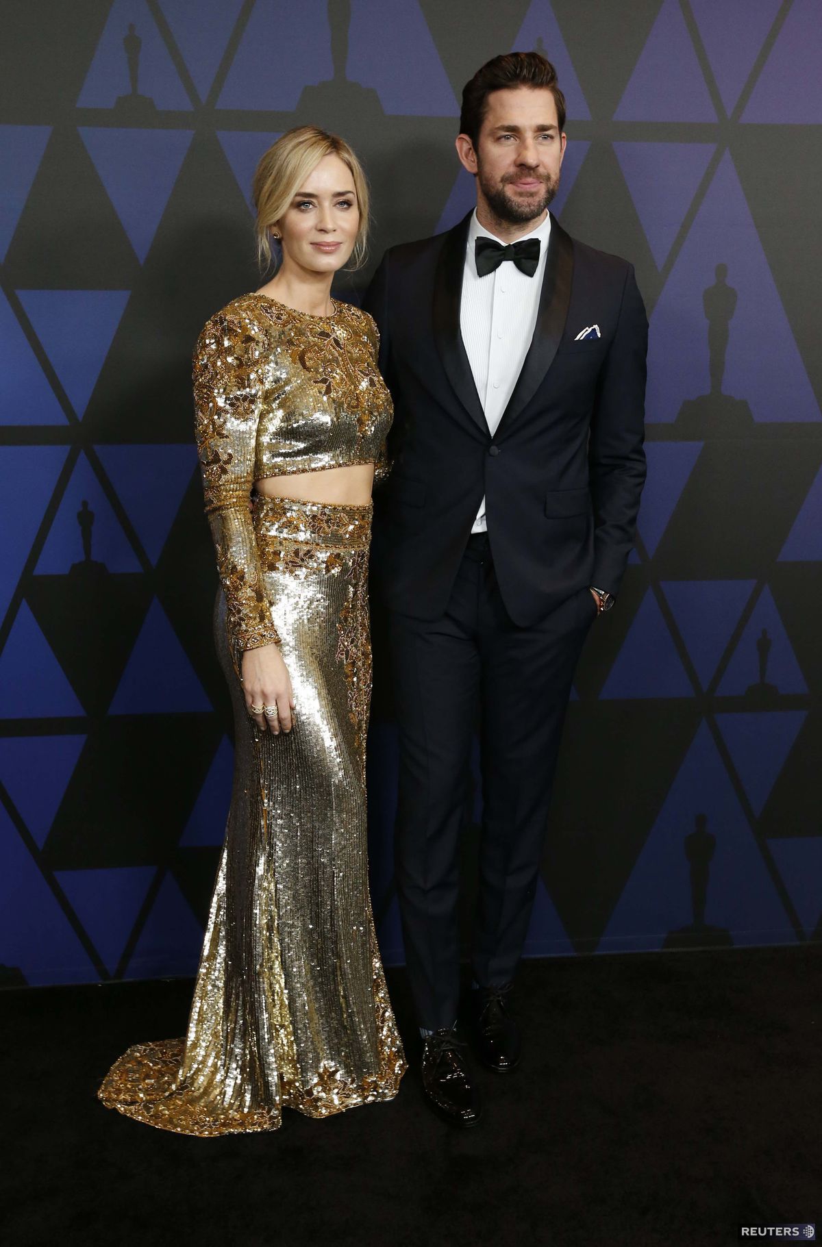 Manželia Emily Blunt a John Krasinski počas...