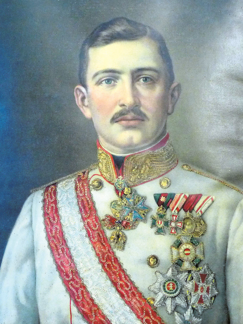 Karol Habsburský (1887-1922).