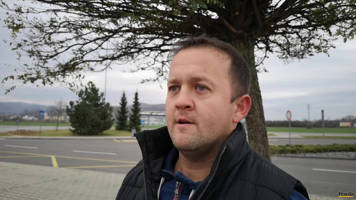 Zranený piliar Ľubomír Pecko.