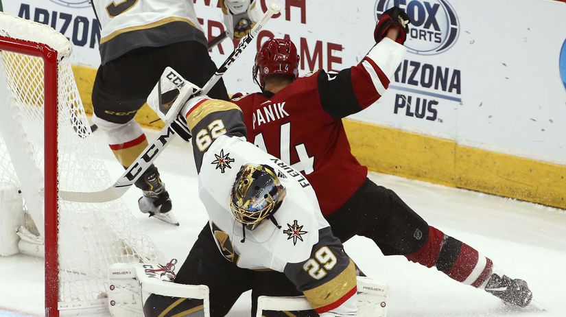 Golden Knights Coyotes Hockey pánik