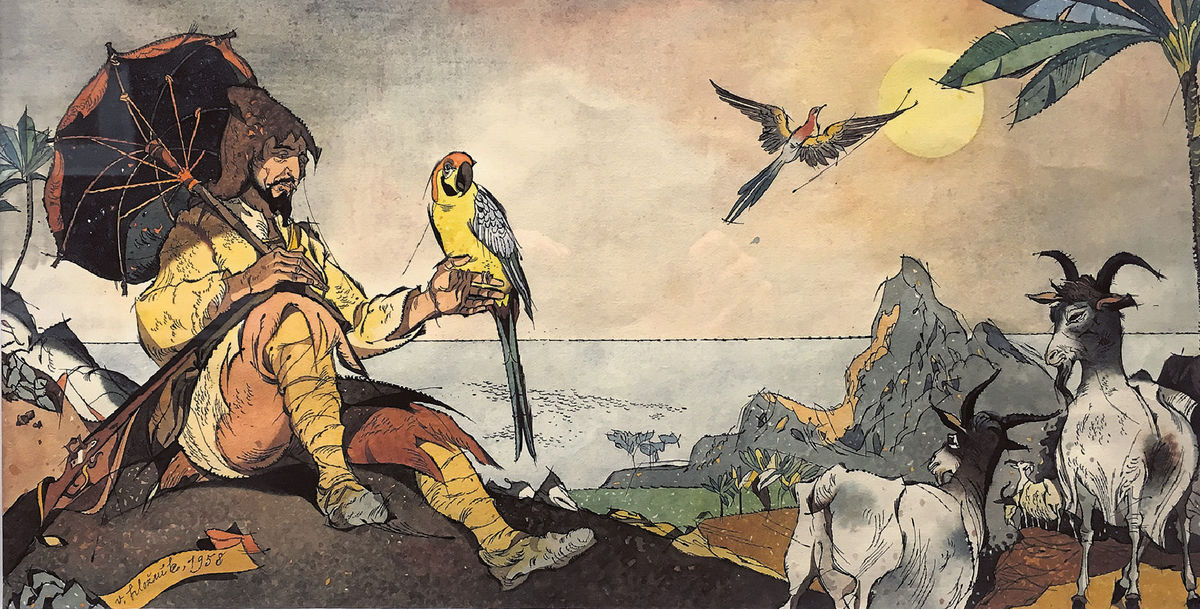 D. Defoe: Robinson Crusoe (1959).