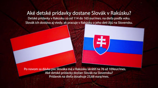 Rakúske vs. slovenské dávky