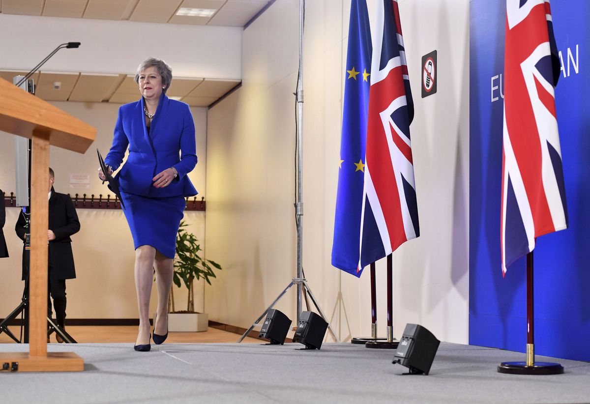 Britská premiérka Theresa Mayová.