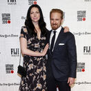 Herečka Laura Prepon a jej partner Ben Foster.