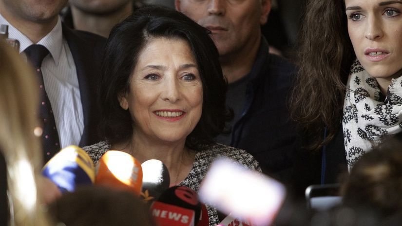 gruzínsko, voľby, Salome Zurabišviliová