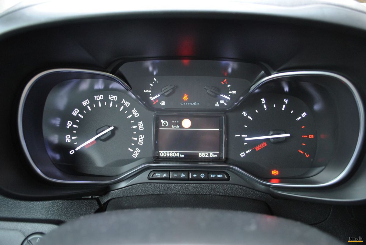 Citroën Berlingo z nádrže priemerne odoberá 6...