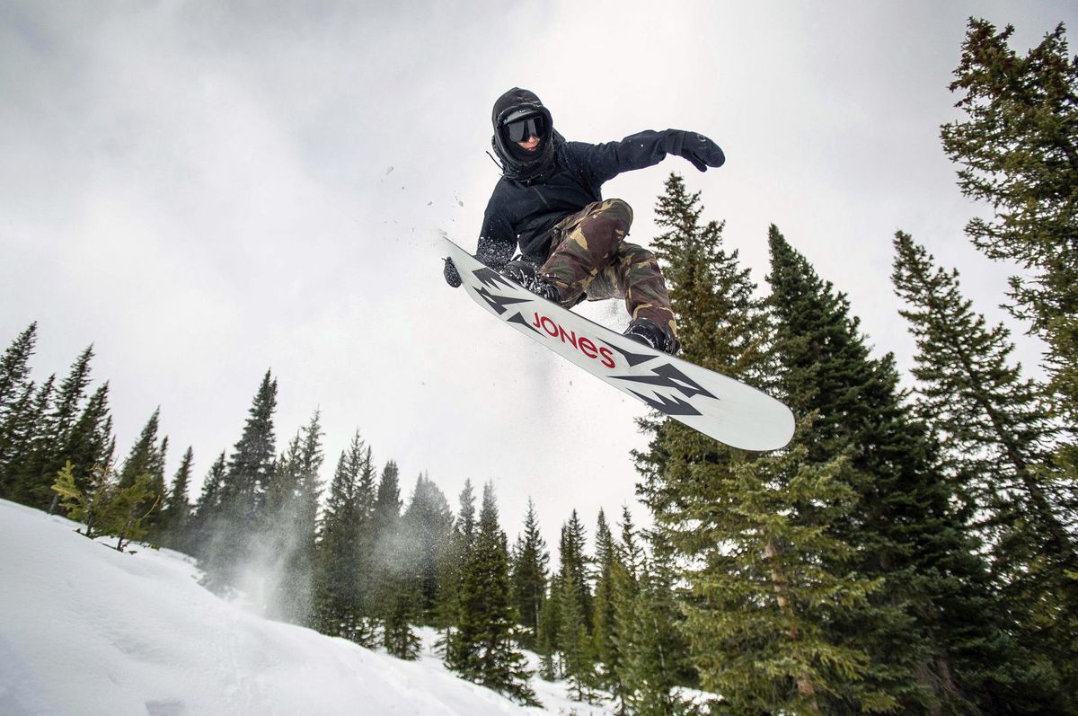 Colorado, zima, sneh snoubord, snowboard,  šport