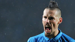 Neapol si zásluhou Milika odniesol tri body z Atalanty. Hamšík hral celý zápas