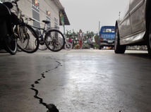 Epicentrum, zemetrasenie, prasklina, Taiwan