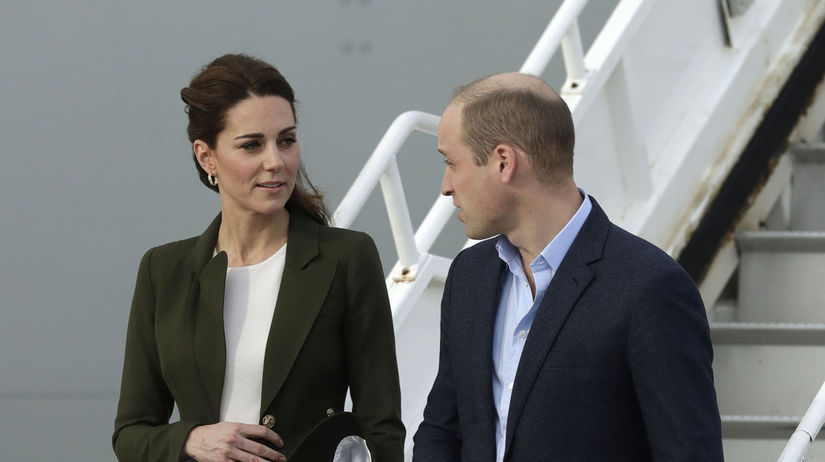 Princ William a jeho manželka Kate, vojvodkyňa...
