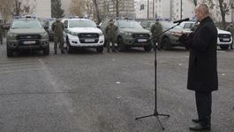 Minister Gajdoš odovzdal vojenskej polícii nové vozidlá pick-up