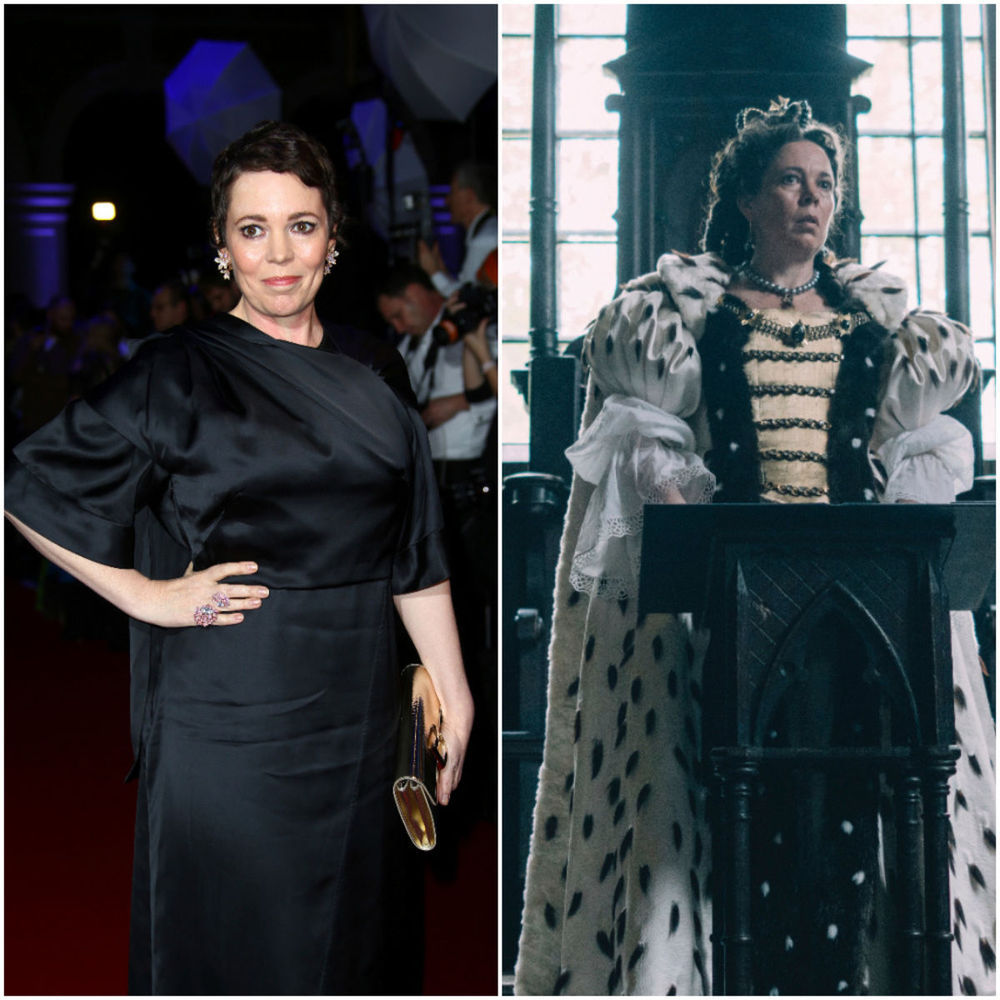 Herečka Olivia Colman ako kráľovná Anna v...