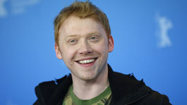 Herec Rupert Grint na archívnom zábere.