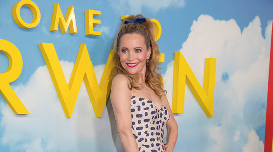  Leslie Mann pózuje na premiére filmovej...