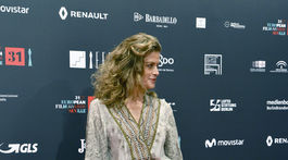 Herečka Marie Baumer na vyhlásení Európskych filmových cien v Seville. 