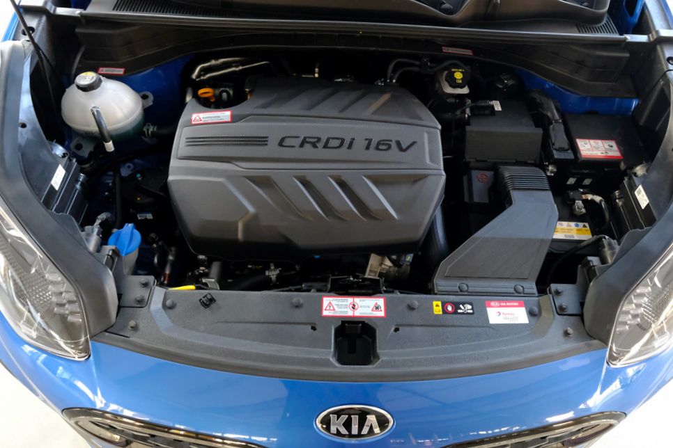 Test Kia Sportage 2,0 CRDi dieselový hybrid spotrebou
