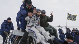 Trojica kozmonautov sa vrátila z ISS na Zem