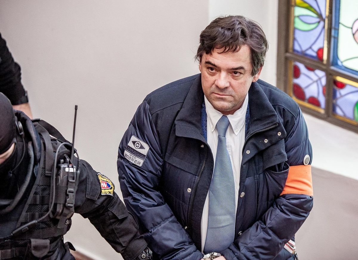 Obvinený Marian Kočner.
