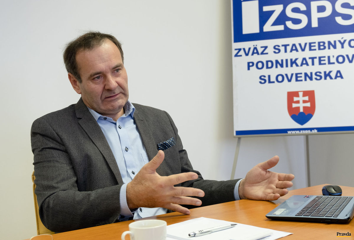 Šéf Zväzu stavebných podnikateľov Slovenska...
