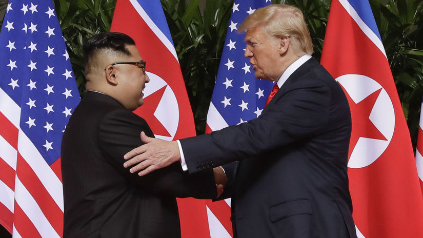 USA Trump  Kim Čong-un Singapur summit