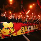 Fakľový pochod stúpencov Stepana Banderu, banderovci