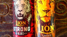 pivo, Lion, plechovka, Srí Lanka