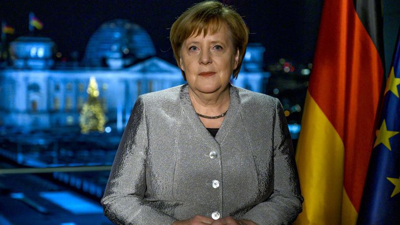 Nemecko Merkelová prejav novoročný