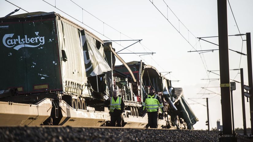 Dánsko železnica nehoda obete