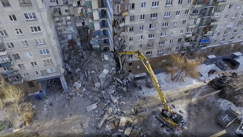 Rusko Magnitogorsk plyn výbuch dom zrútenie obete