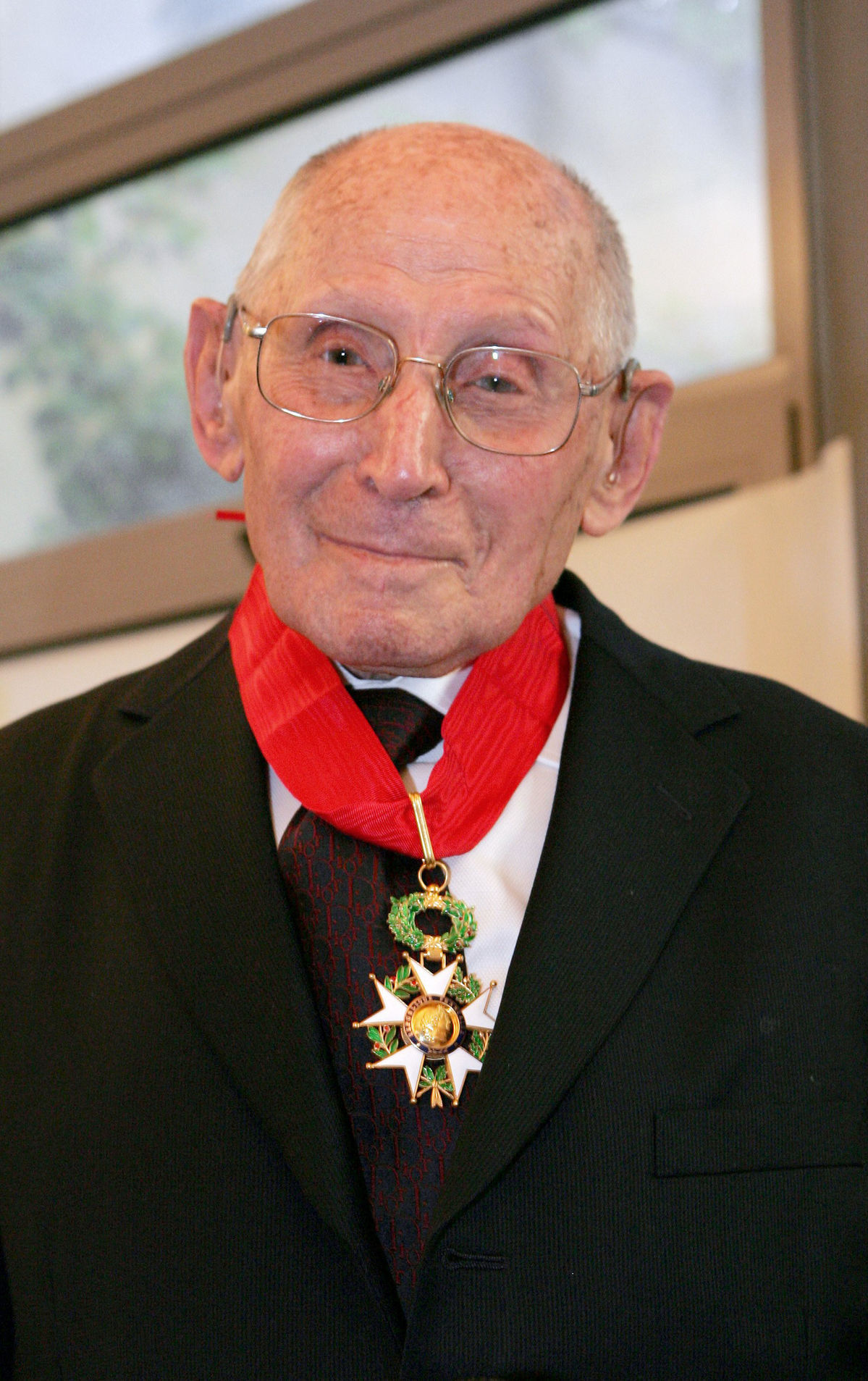 Georges Loinger s Radom čestnej légie na...
