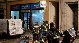 Výbuch poškodil kanceláriu AfD v Sasku