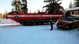 Ťažká a vyslobodzovacia technika po intenzívnom...